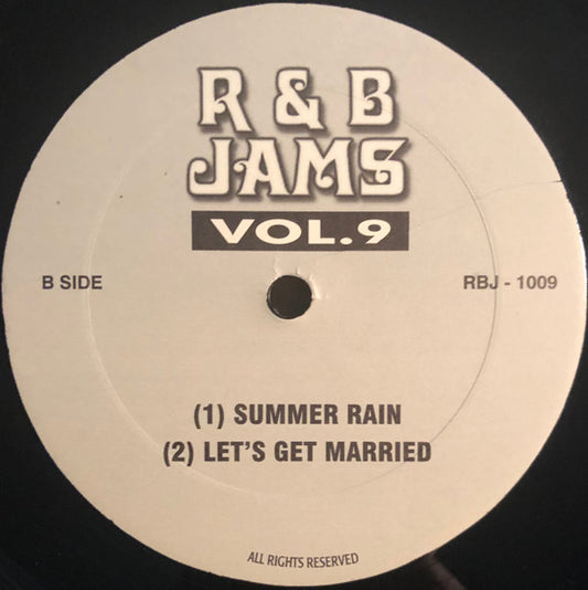 Various : R&B Jams Vol. 9 (12")