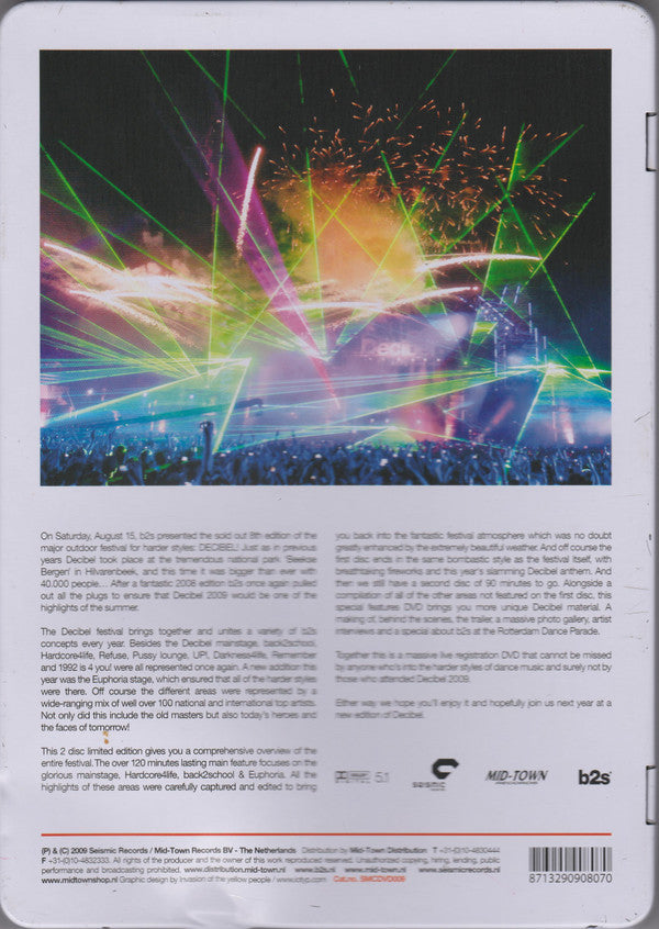 Various : Decibel 2009 The Live Registration (2xDVD, PAL, Lim)