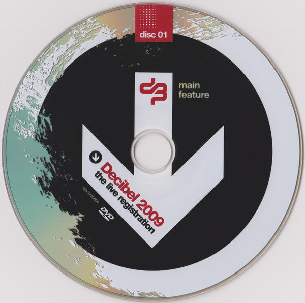 Various : Decibel 2009 The Live Registration (2xDVD, PAL, Lim)