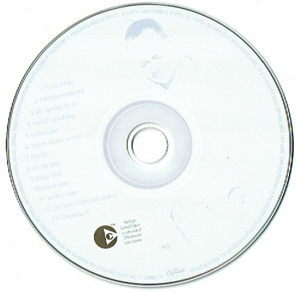 Rob de Nijs : Vanaf Vandaag (CD, Album, Copy Prot.)