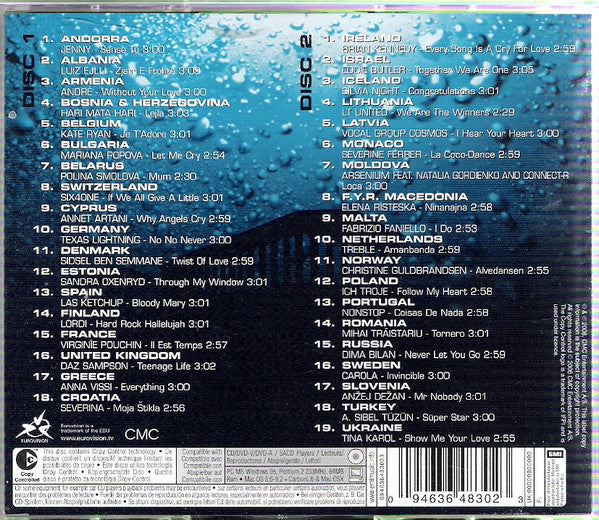 Various : Eurovision Song Contest Athens 2006 - Feel The Rhythm (2xCD, Album, Comp, Copy Prot.)