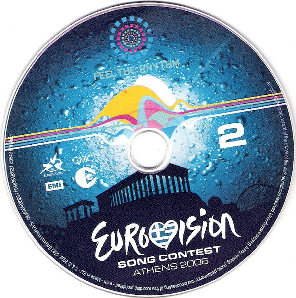 Various : Eurovision Song Contest Athens 2006 - Feel The Rhythm (2xCD, Album, Comp, Copy Prot.)