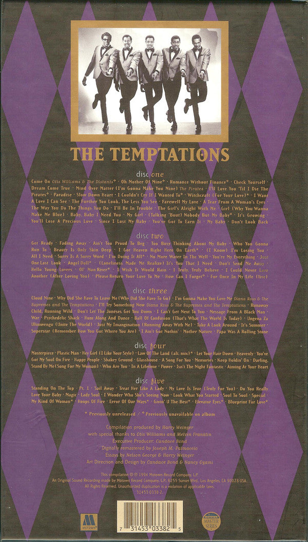 The Temptations : Emperors Of Soul (5xCD, Comp, Mono, RM)