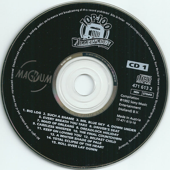 Various : Het Beste Uit De Top 100 Allertijden (2xCD, Comp)