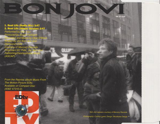 Bon Jovi : Real Life (CD, Single, Promo)