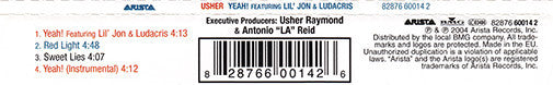 Usher Featuring Lil' Jon & Ludacris : Yeah (CD, Maxi)
