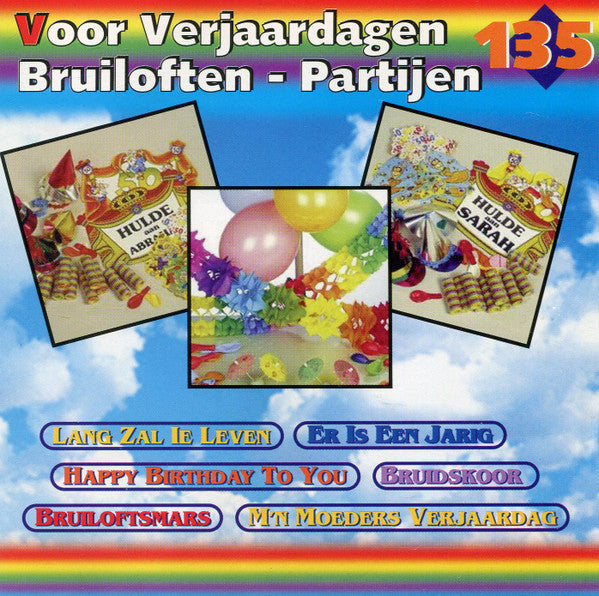 Various : Voor Verjaardagen - Bruiloften - Partijen (CD, Comp)