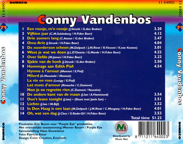 Conny Vandenbos : Conny Vandenbos (71) (CD, Comp)