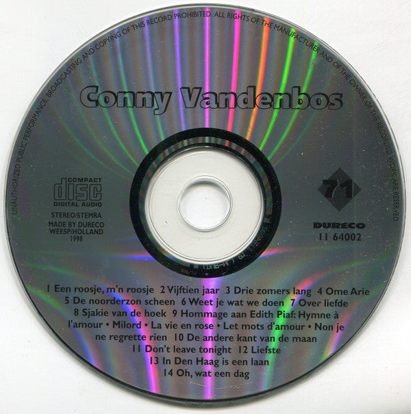 Conny Vandenbos : Conny Vandenbos (71) (CD, Comp)