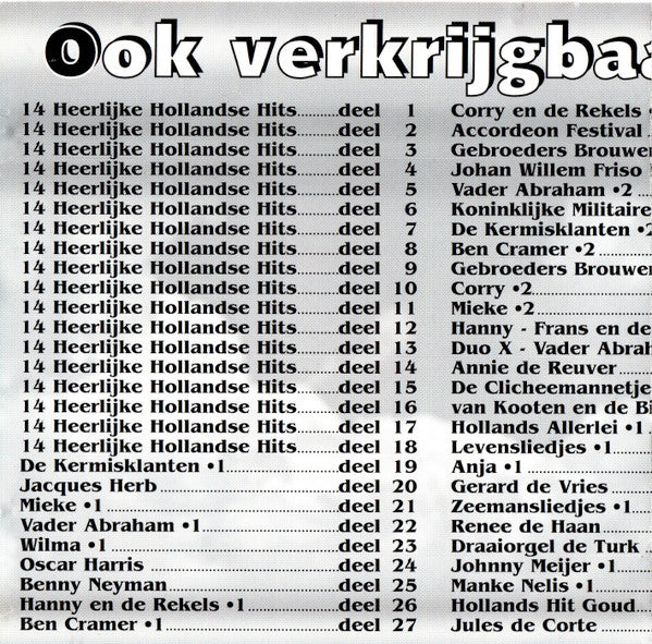Conny Vandenbos : Conny Vandenbos (71) (CD, Comp)