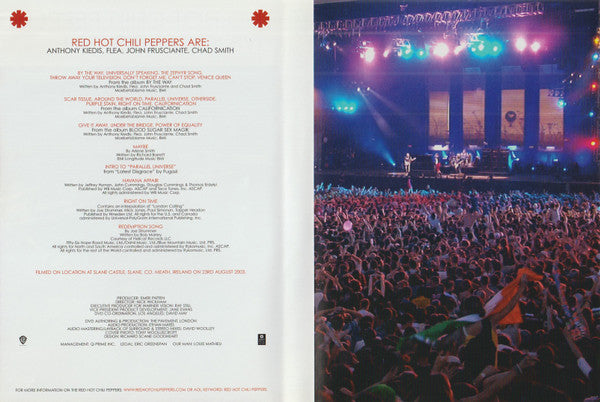 Red Hot Chili Peppers : Live At Slane Castle (DVD-V, Copy Prot., Multichannel, PAL)