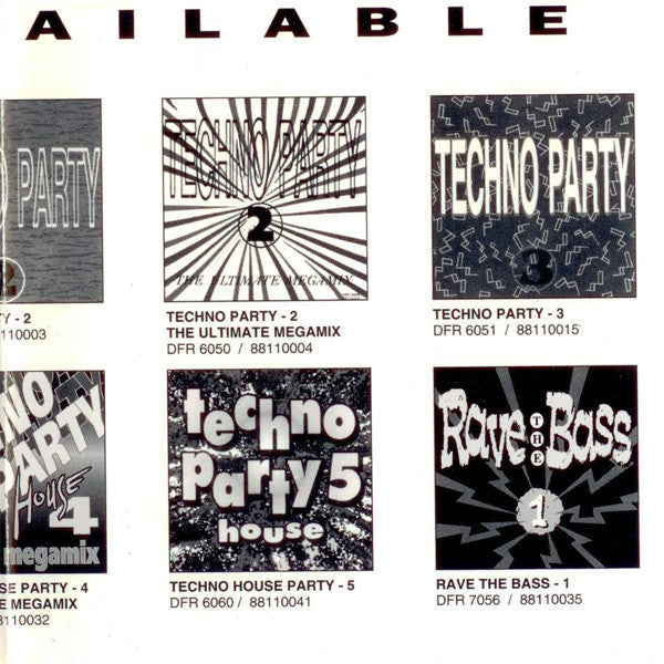 Various : Techno House Party 5 - The Ultimate Megamix (CD, Mixed)