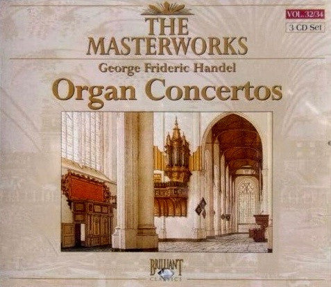 Georg Friedrich Händel : Organ Concertos (3xCD, Comp, RE)