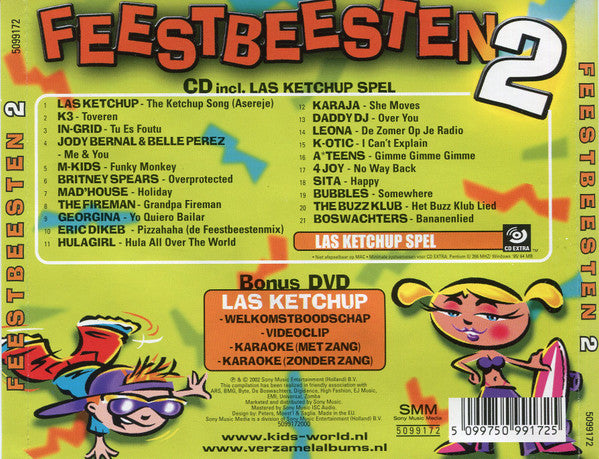 Various : Feestbeesten 2 (2xCD, Comp)
