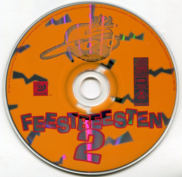 Various : Feestbeesten 2 (2xCD, Comp)