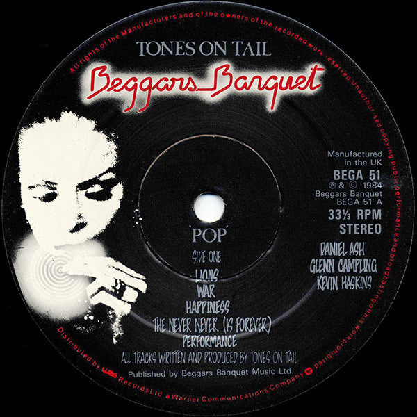 Tones On Tail : Pop (LP, Album)