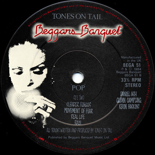 Tones On Tail : Pop (LP, Album)