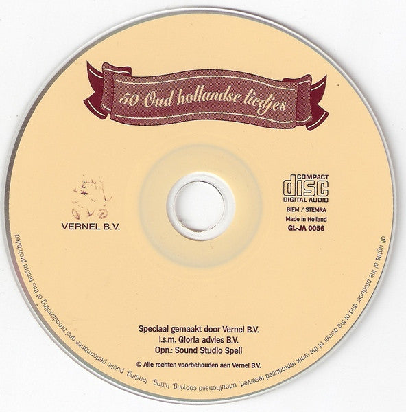 Unknown Artist : 50 Oud Hollandse Liedjes (CD)