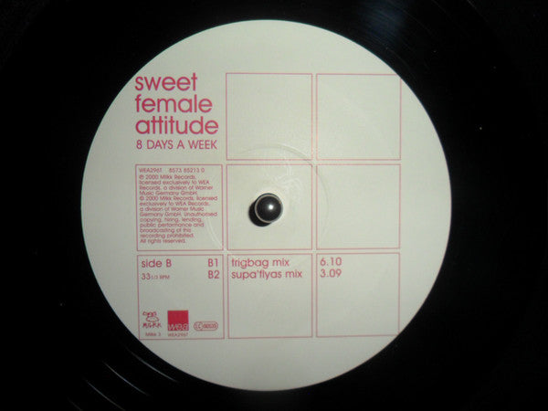 Sweet Female Attitude : 8 Days A Week (12")