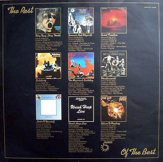 Uriah Heep : The Best Of... (LP, Comp, RE)