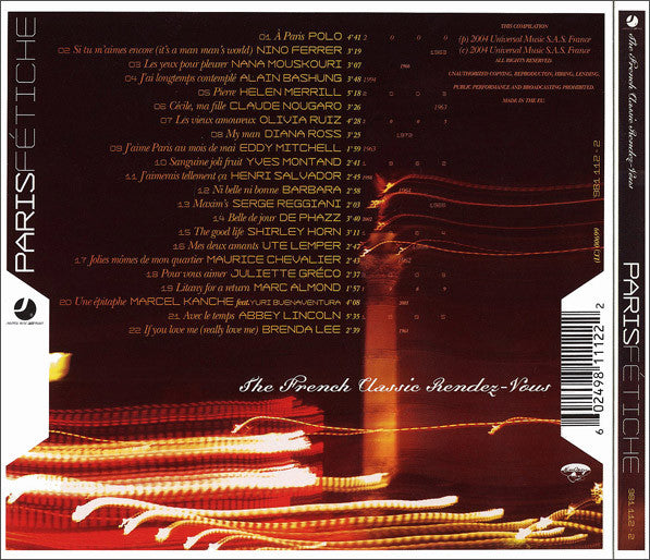 Various : Paris Fétiche (The French Classic Rendez-Vous) (CD, Comp, Dig)