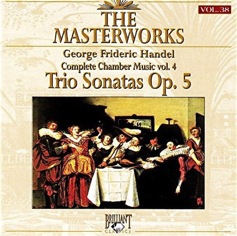 Georg Friedrich Händel : Trio Sonatas Op. 5 (CD, Album, RE)