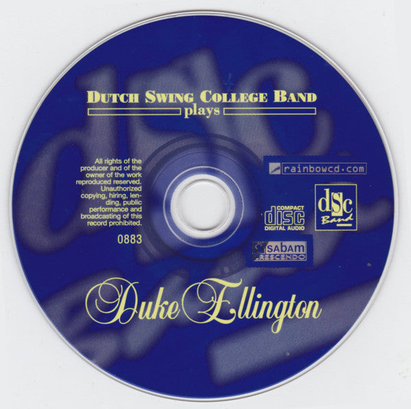 The Dutch Swing College Band : Dutch Swing College Band Plays Duke Ellington (CD, Album)
