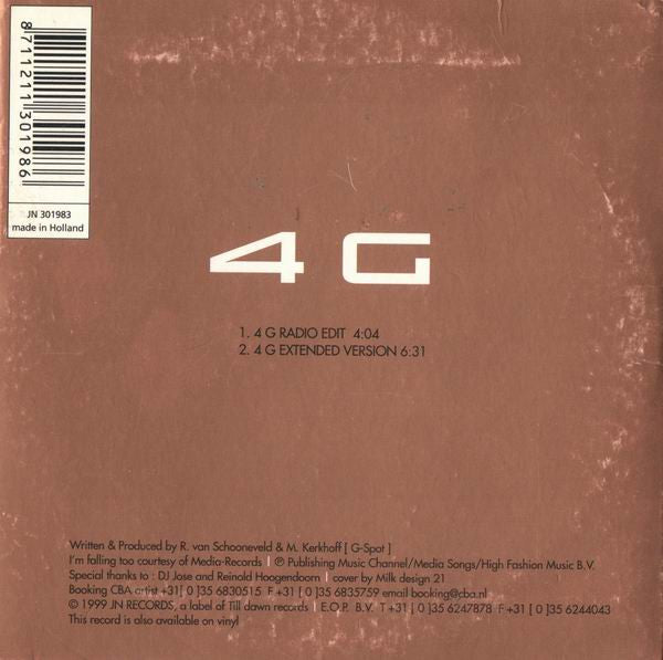 DJ Albert : 4G (CD, Single, car)
