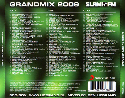 Ben Liebrand : Grandmix 2009 (3xCD, Mixed)