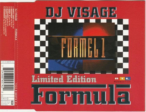 DJ Visage : Formula (CD, Maxi, Ltd)
