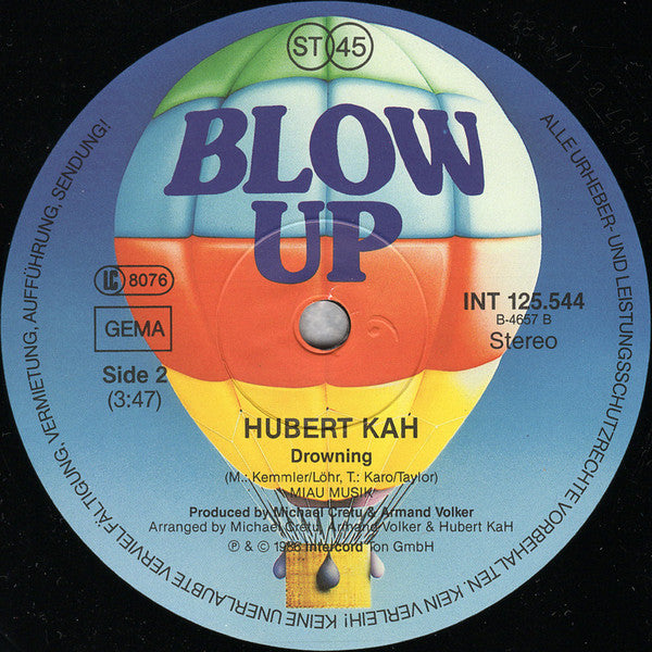 Hubert KaH : Limousine (12", Maxi)