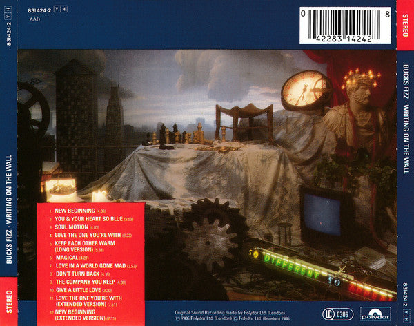 Bucks Fizz : Writing On The Wall (CD, Album)