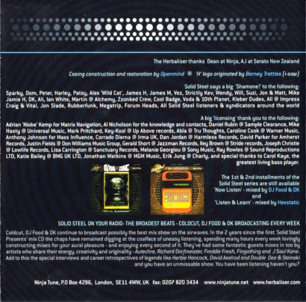 The Herbaliser : Herbal Blend (CD, Mixed)
