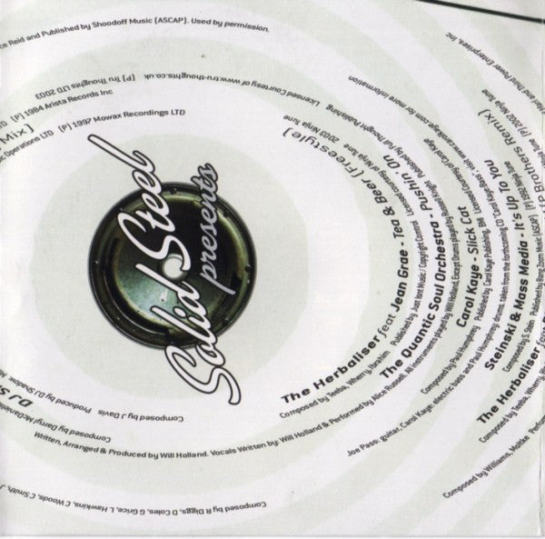 The Herbaliser : Herbal Blend (CD, Mixed)