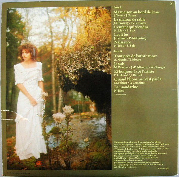 Nicole Rieu : Naissance (LP, Album, Gat)