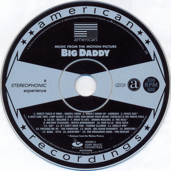 Various : Big Daddy - Music From The Motion Picture (CD, Comp)