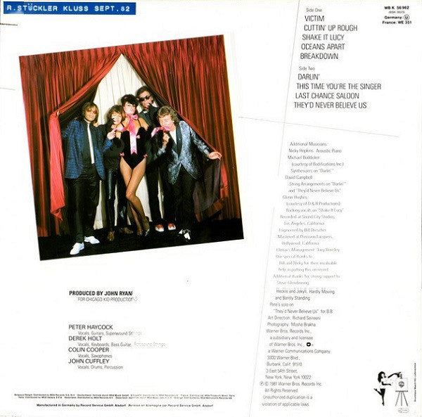 Climax Blues Band : Lucky For Some (LP, Album)
