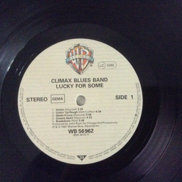 Climax Blues Band : Lucky For Some (LP, Album)