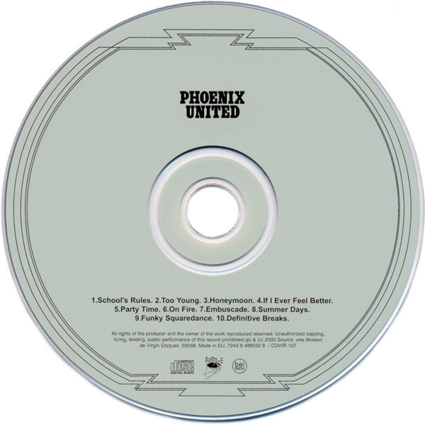 Phoenix : United (CD, Album)
