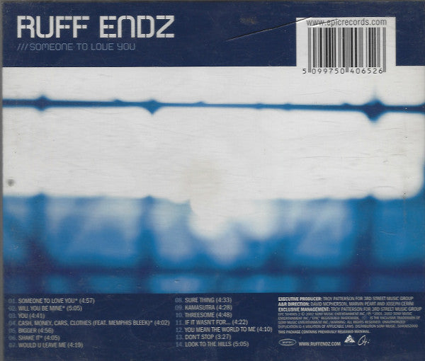 Ruff Endz : Someone To Love You (CD, Album)