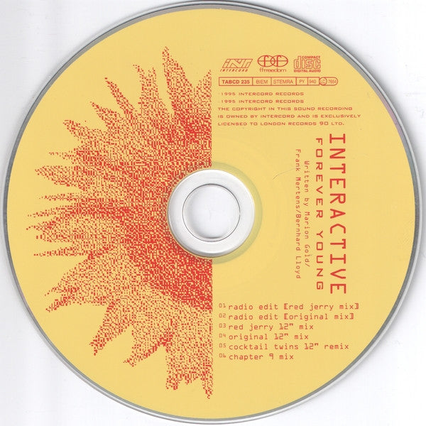 Interactive : Forever Young (CD, Single)
