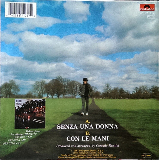 Zucchero : Senza Una Donna (7", Single)