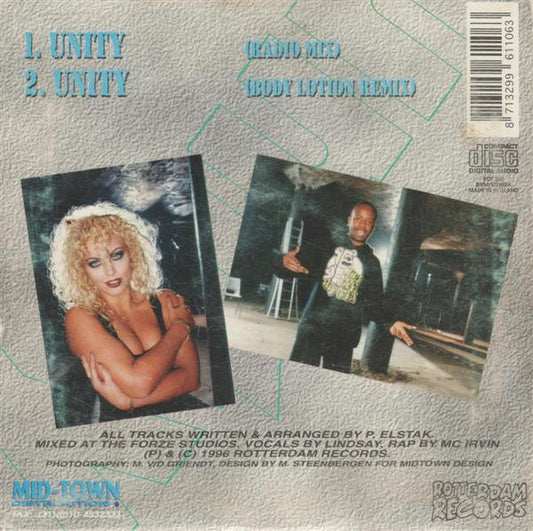 Paul Elstak : Unity (CD, Single)