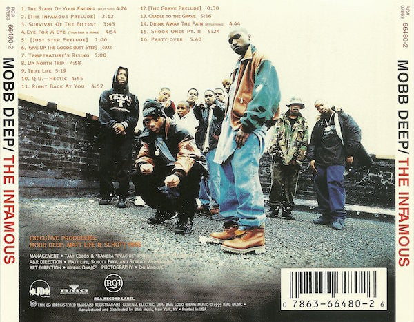 Mobb Deep : The Infamous (CD, Album)