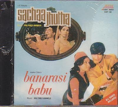 Kalyanji-Anandji : Sachaa Jhutha / Banarasi Babu (CD, Comp, 2-o)