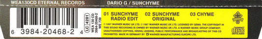 Dario G : Sunchyme (CD, Maxi, Single, War)