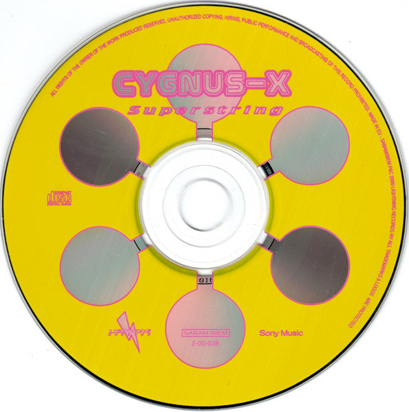 Cygnus X : Superstring (CD, Single, Car)