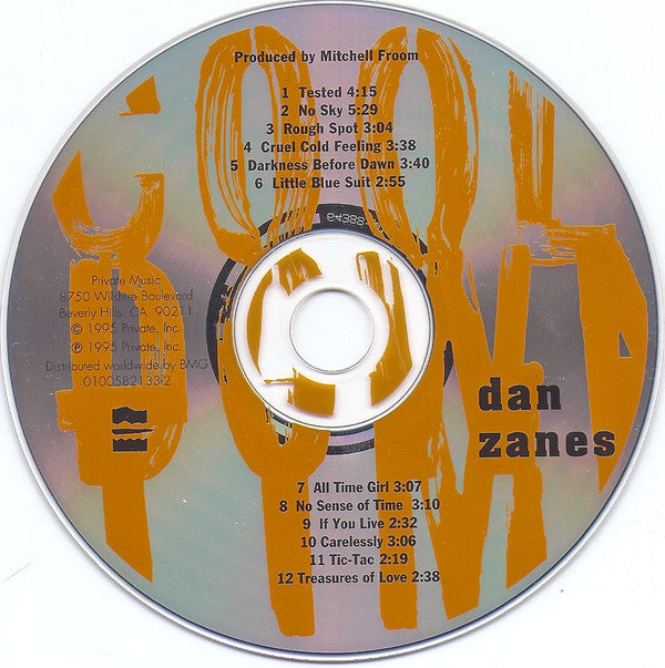 Dan Zanes : Cool Down Time (CD, Album)