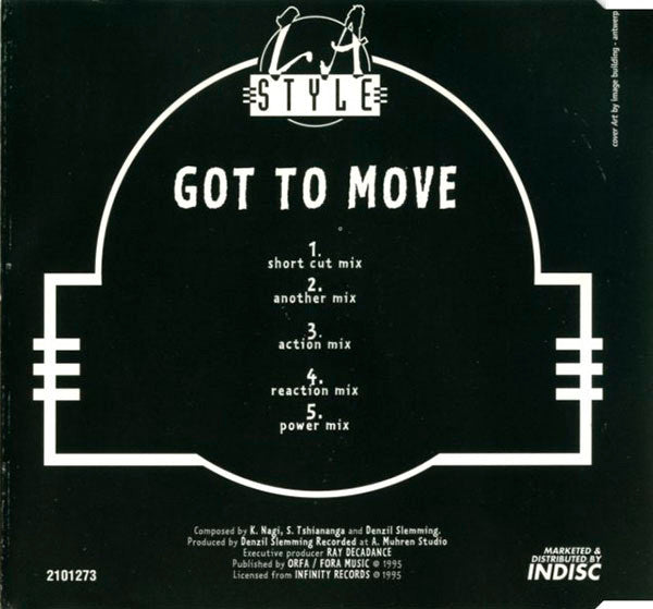 L.A. Style : Got To Move (CD, Maxi)