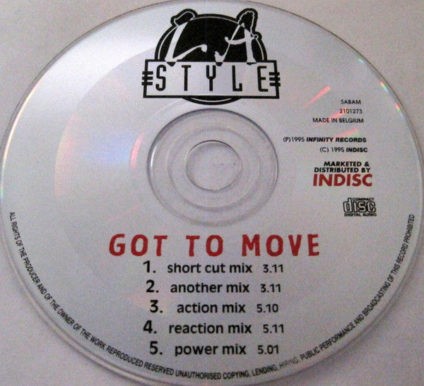 L.A. Style : Got To Move (CD, Maxi)